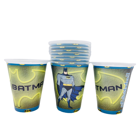 Vasos de Plástico de Batman Super héroes Liga de la Justicia - comprar en línea