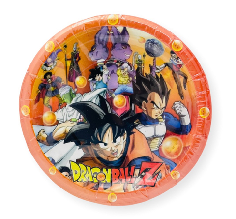 Platos Pasteleros de Dragon Ball Z Goku - comprar en línea