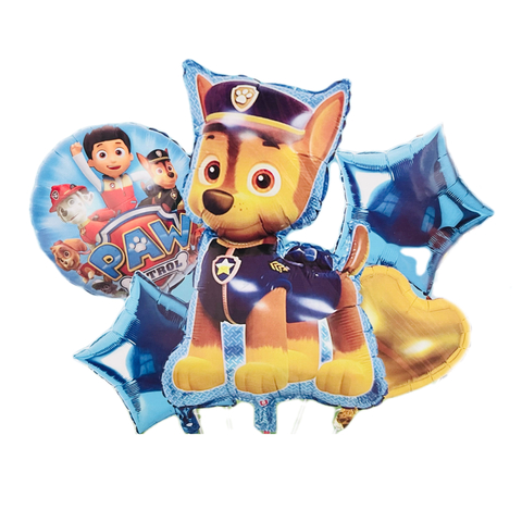 Set de Globos Metálicos de Paw Patrol, Patrulla Canina - comprar en línea
