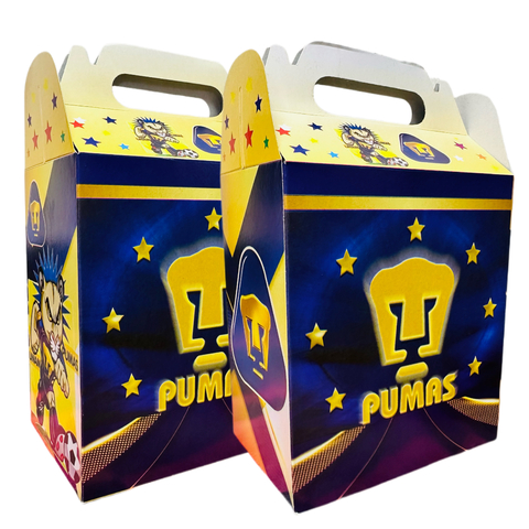 Cajas para Dulceros de Equipo Pumas - comprar en línea