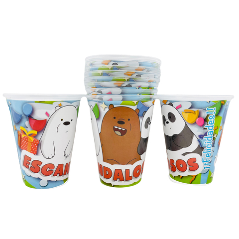 Vasos de Plástico de Escandalosos osos - comprar en línea