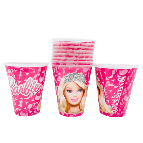 Vasos de Plástico de Barbie Muñeca - comprar en línea