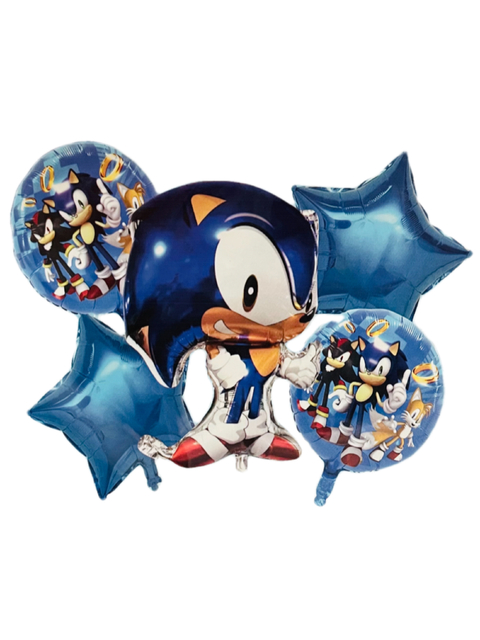 Set de Globos Metálicos de Sonic - comprar en línea