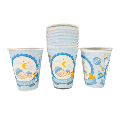 Vasos de Plástico de Baby Shower Niño - comprar en línea