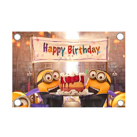 Lona de 200x150cm para Decoración de Minions Mi Villano Favorito - comprar en línea