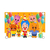 Lona de 200x150cm para Decoración de Plim y Plim, Payaso - comprar en línea