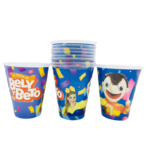 Vasos de Plástico de Bely y Beto - comprar en línea