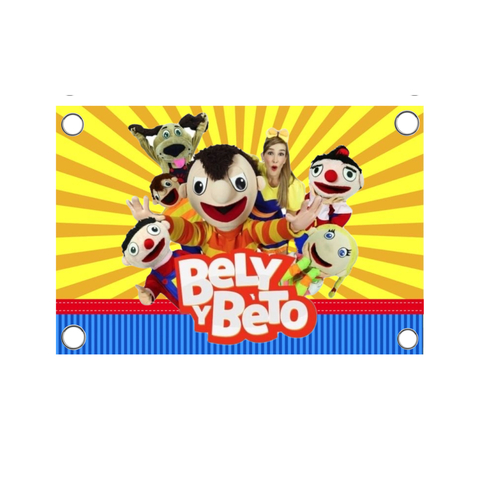 Lona para Decoración de Bely y Beto - comprar en línea