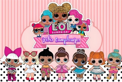 Lona para Decoración de Lol Surprise - comprar en línea