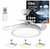 cod155000-10 VENTILADOR DE TECHO OM CON CON LUMINARIA FRIA-CALIDA