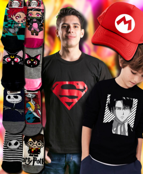 Carrusel Tienda Tuki - Ropa y accesorios de animé, peliculas, series