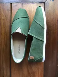 Alpargata Unissex - Verde Musgo - Santa Marca - Vestuário autêntico e rural
