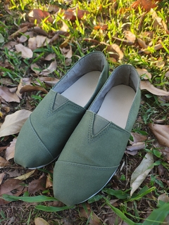 Alpargata Unissex - Verde Musgo - comprar online