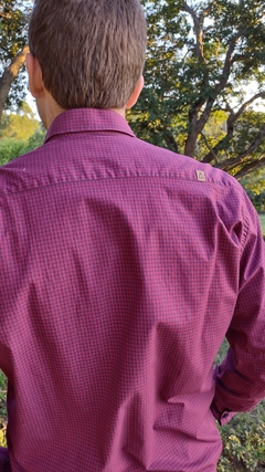 Camisa Masculina - Vinho - loja online