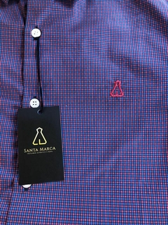 Camisa Masculina - Azul e Roxa - comprar online