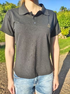 Polo Feminina Preta - comprar online