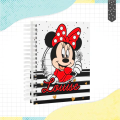Agenda Escolar - Minnie Vermelha
