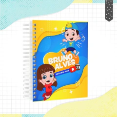 Agenda Escolar 2026 - Luccas e Gi