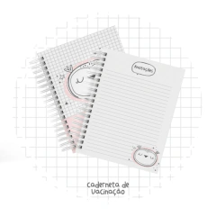 Caderneta de Vacina - Coruja Escandinava - comprar online