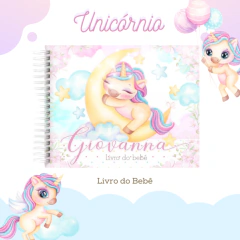 Livro do Bebê (19 x 24) - Unicornio