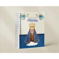 Caderneta de Vacina - N. Senhora Aparecida Menina + Chaveiro