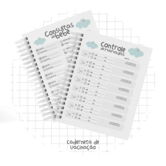 Caderneta de Vacina - Foto Menino - Sil Salazar Papelaria Personalizada | Envio para todo o Brasil