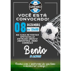 Convite Virtual - Gremio - comprar online