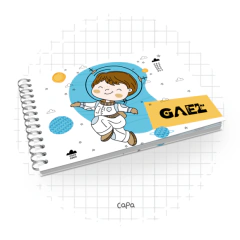 Livro do Bebê -astronauta - Menino - comprar online