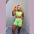 Conjunto de Short Verde Candy 