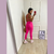 Conjunto Bicolor Rosa Com Verde Candy - comprar online
