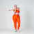 Conjunto Legging Duo Taina & Top Duo Laranja/Lilac - Maja Madre
