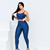 Conjunto de Legging + Top Suplex Power Azul na internet