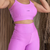 Conjunto de Legging + Top Suplex Power Rosa Fuscia