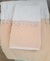 Set de toallon + toalla de mano rosa - Ches home
