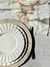 Plato de postre facetado - comprar online