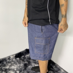 BERMUDA CARGO JEANS - elkey co