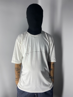 DRIBBLE OVERSIZED - PREMIUM WHITE - loja online