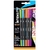 Caneta Hidrográfica BIC Intensity Brush Pen Dual Tip, Ponta Pincel, Ponta Dupla, Ideal para Lettering - BT 5 UN