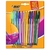 Caneta Esferográfica BIC Cristal Fashion, 12 Cores Vibrantes, Ponta Média de 1.2mm, Tampa Ventilada, 970910 - PT 1 UN