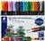 Caneta Permanente Ponta Dupla, Staedtler, 3187 TB18, 18 Cores