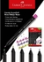 Caneta SuperSoft Neon 1.0mm, Faber-Castell, 5 Cores, 1 Cartela - BPSS/ESNEZF - comprar online
