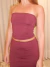 Tube Top Vinho escuro na internet