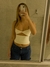Top Samantha Creme - comprar online