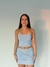Mini Saia Florence Baby Blue na internet