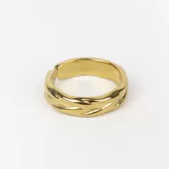 ✨Anillo Ajustable Trenzado en Acabado Dorado en internet