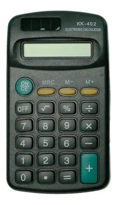 Calculadora c/1 pilha AA kk-402 8 digits Kenko unidade
