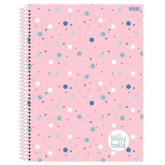 CADERNO BILLY BALLS 10 MATERIAS 160F