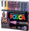 Estojo Posca Dark Colors 8 cores PC-5M UNI-BALL