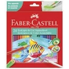 Estojo com 24 Ecolápis de cor FABER-CASTELL Aquarelável