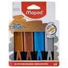 MARCA TEXTO GLITTER METAL MAPED